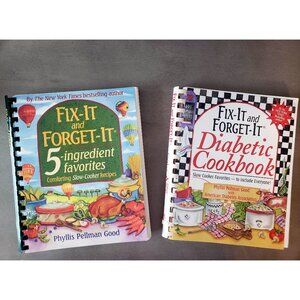 Fix It and Forget It 5 Ingredient Favorites and Diabetic Cookbook